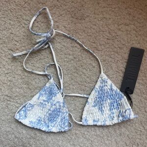 triangl vinca indigo bikini top